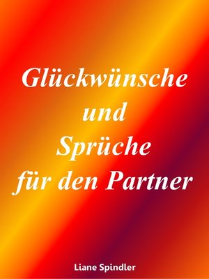 cover image of Glückwünsche und Sprüche für den Partner